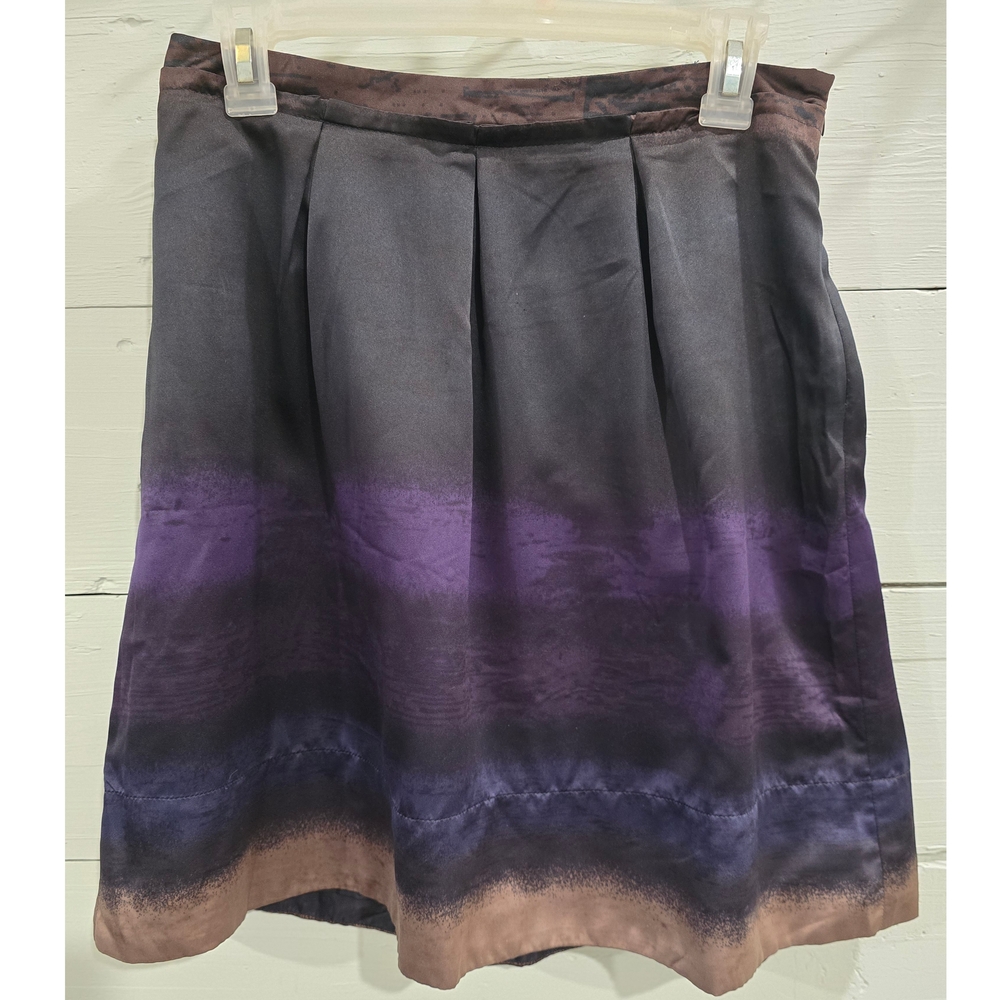 Mossimo Supply Co. Gray and Purple Mini Bubble Skirt
